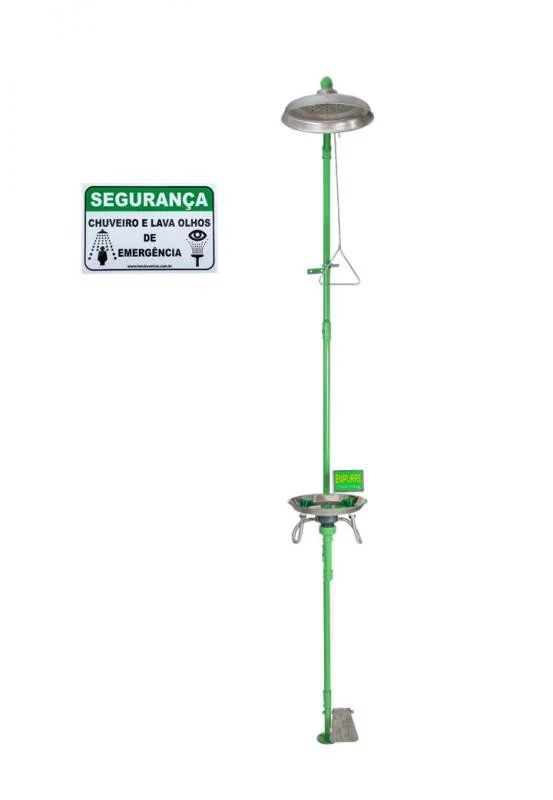 Chuveiro lava olhos epi