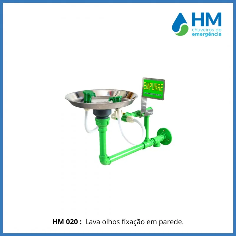 Chuveiro de laboratorio