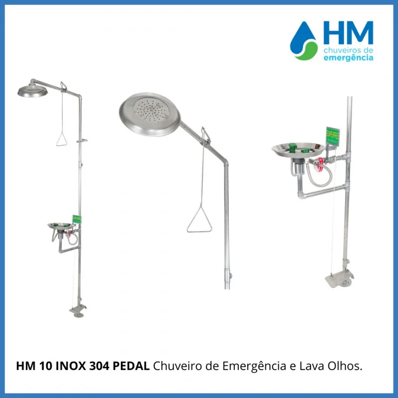 Chuveiro lava olhos epc